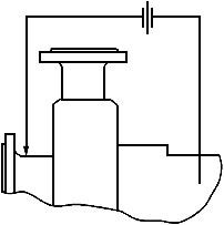Трубопровод и схема измерительного прибора